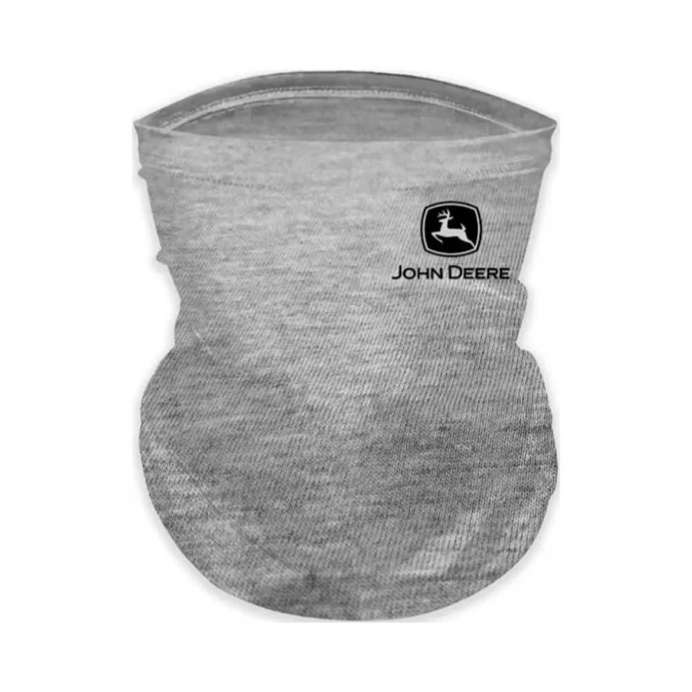 John Deere Gray Neck Gaiter